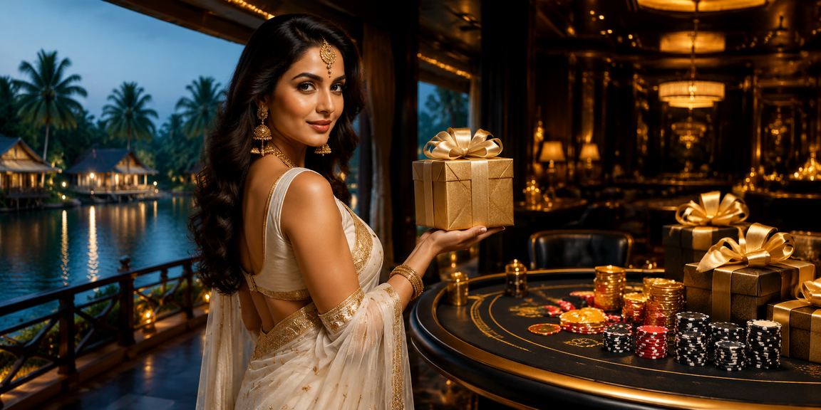 Indian player enjoying VIP bonus rewards